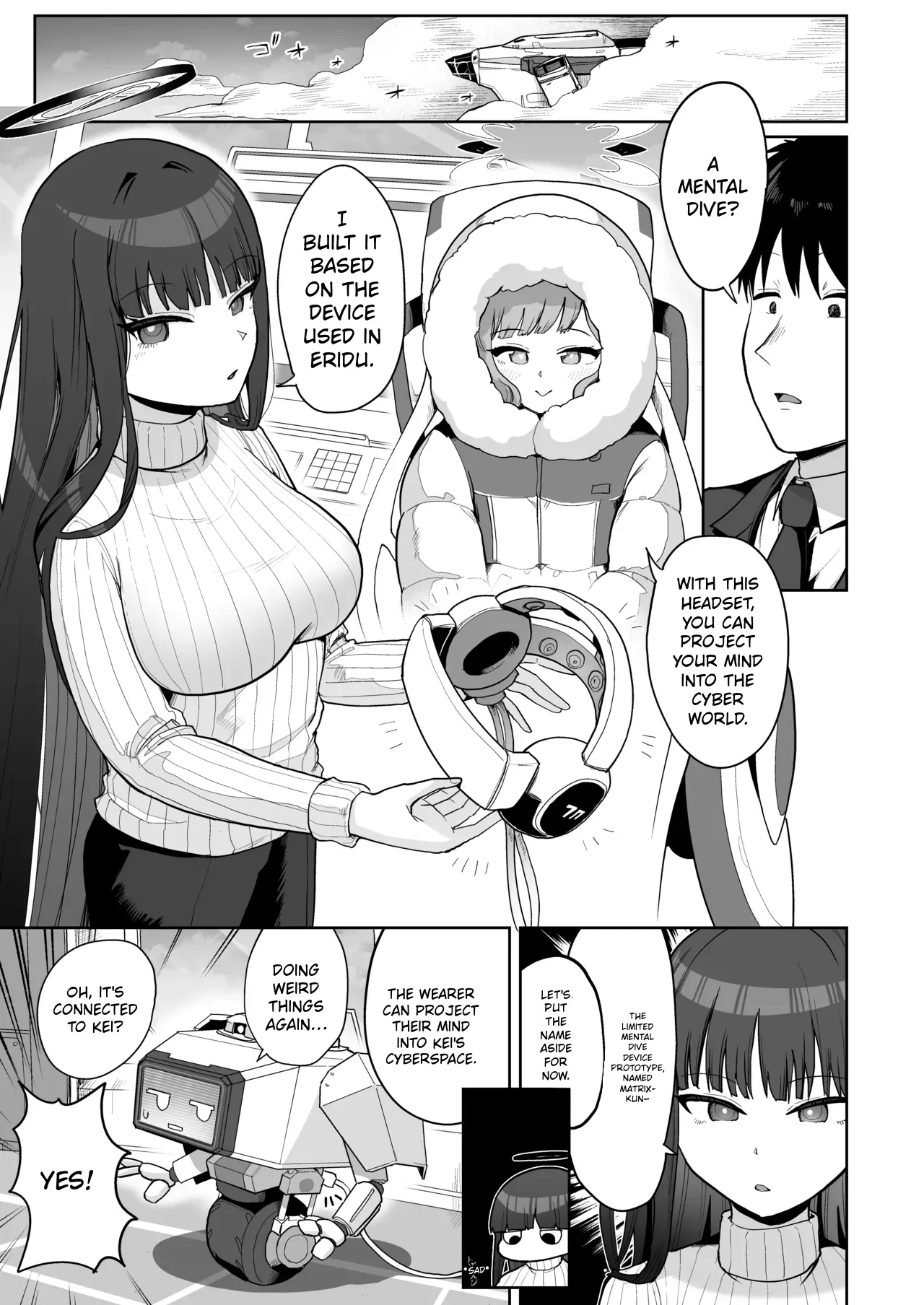 Dennou ni Nemuru Ai no Kagi | The Key to Love Sleeps in Cyberspace – Chapter 1 — preview page 3
