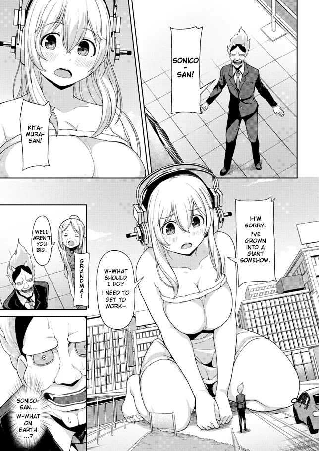 Giant Sonico’s Inconvenient Daily Life – Chapter 1 – page 28