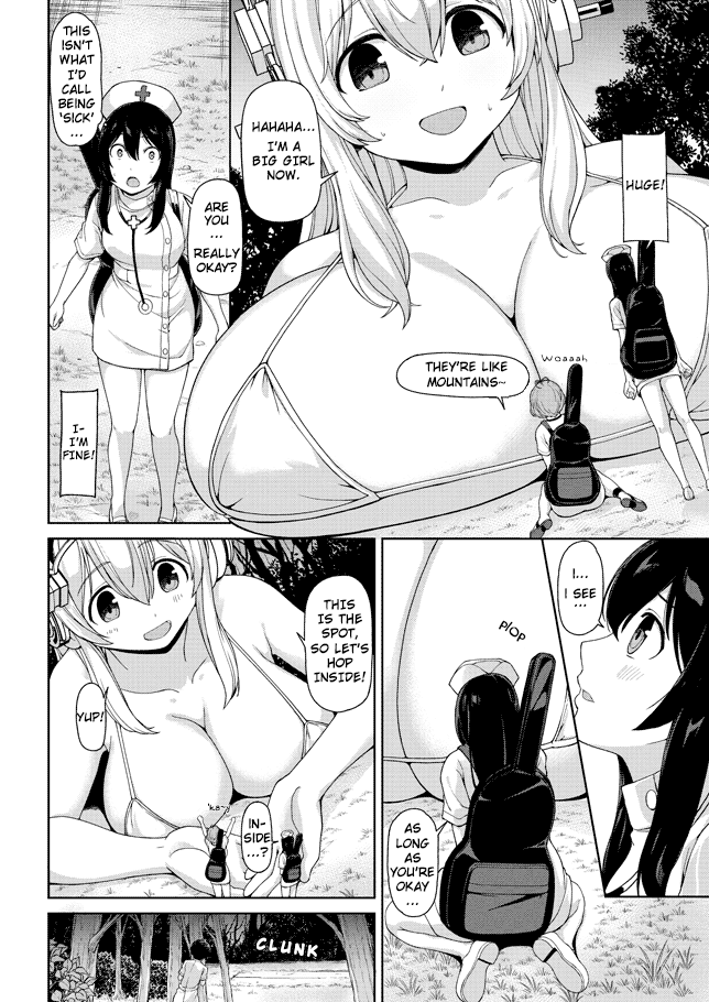 Giant Sonico’s Inconvenient Daily Life – Chapter 1 – page 41