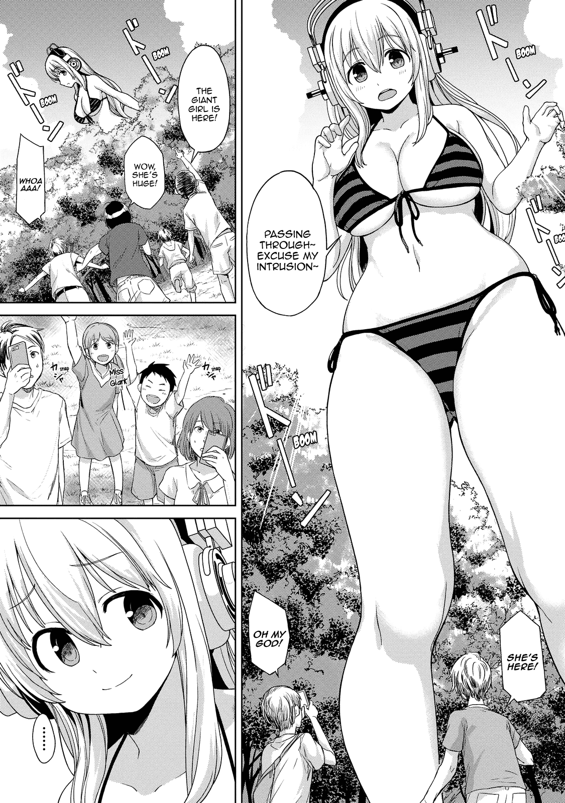 Giant Sonico’s Inconvenient Daily Life – Chapter 1 – page 53
