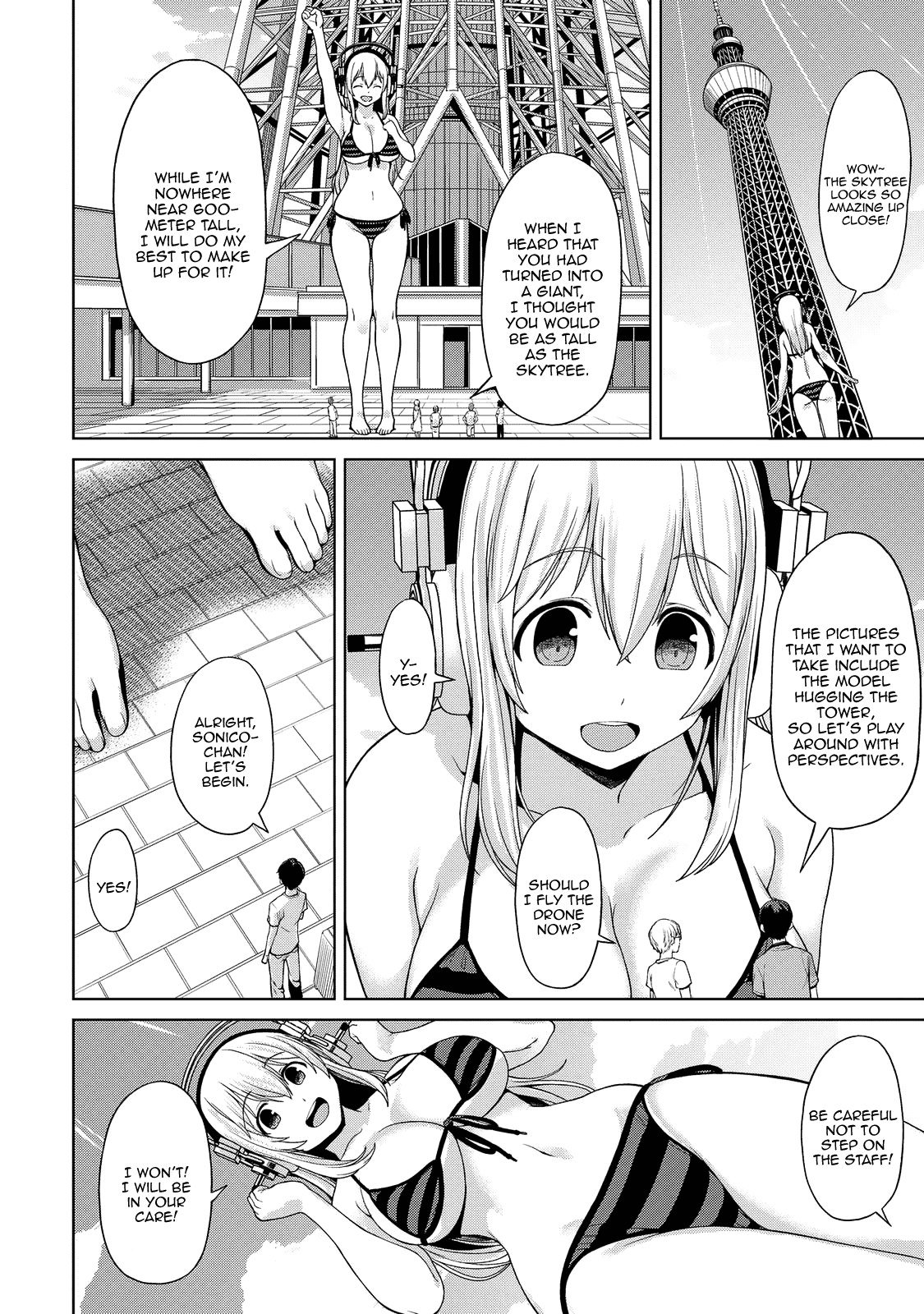 Giant Sonico’s Inconvenient Daily Life – Chapter 1 – page 56