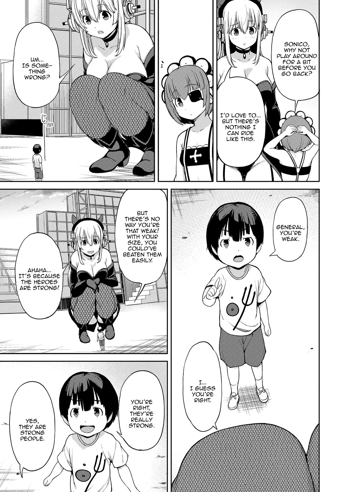 Giant Sonico’s Inconvenient Daily Life – Chapter 1 – page 71