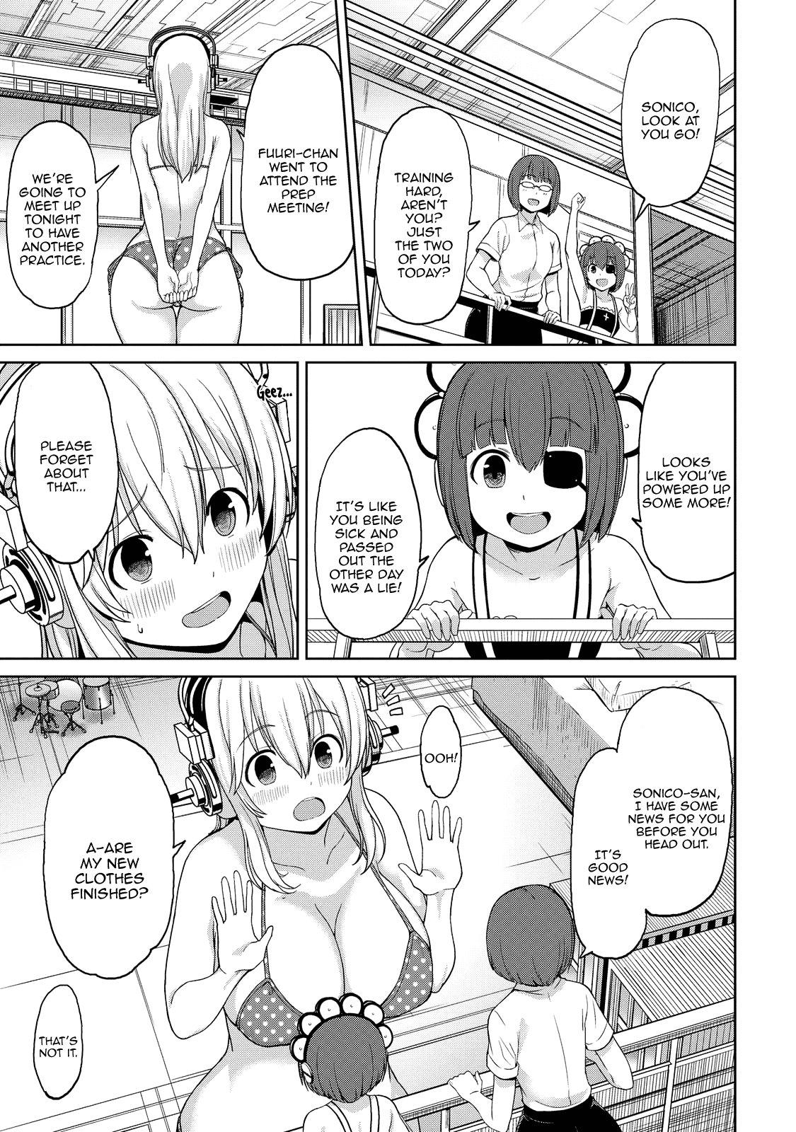 Giant Sonico’s Inconvenient Daily Life – Chapter 1 – page 81