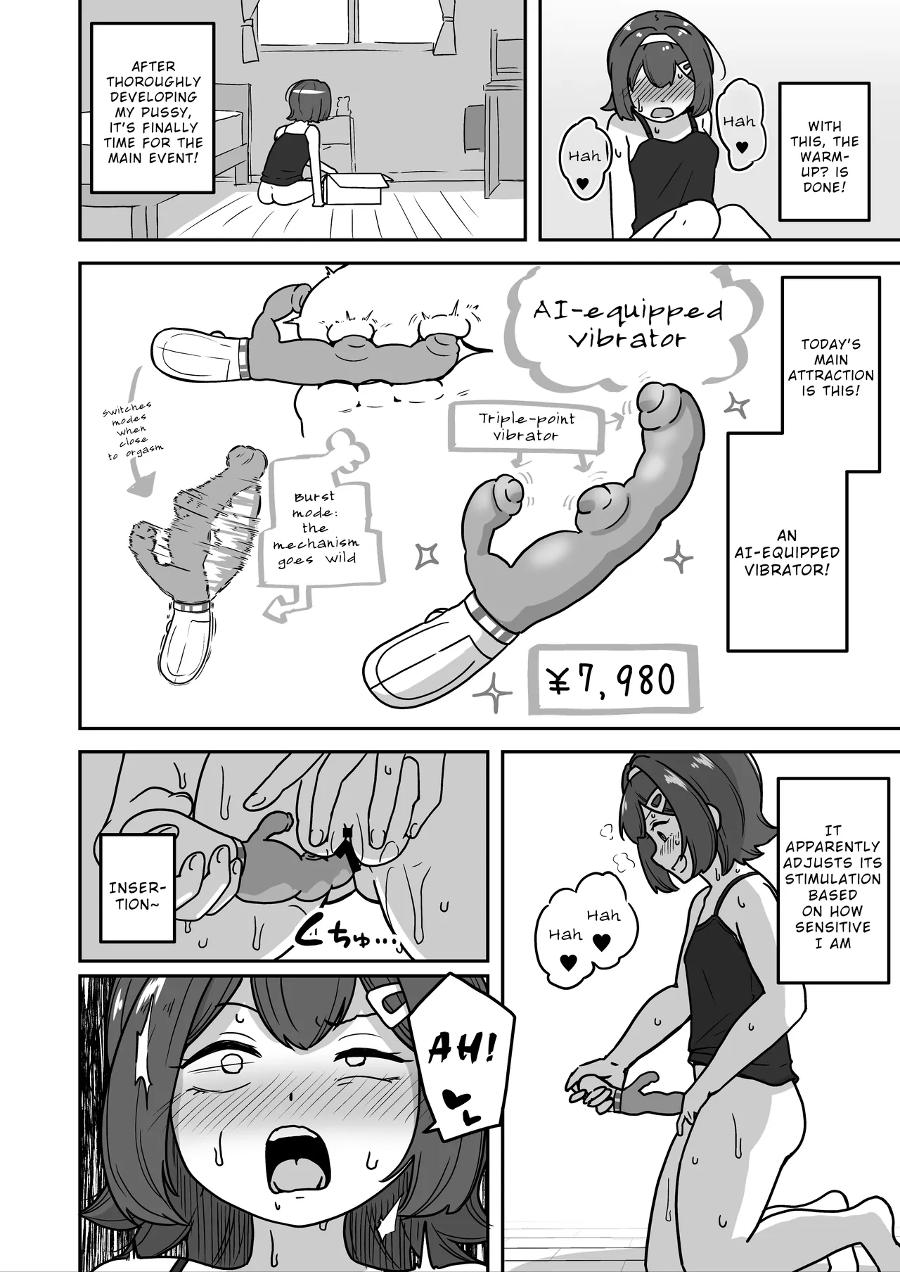Muchi na Lolikko ga Onanie ni Dohamari Shichau Hanashi 2 -Mohaya Muchi de wa Nai Hen- — preview page 10