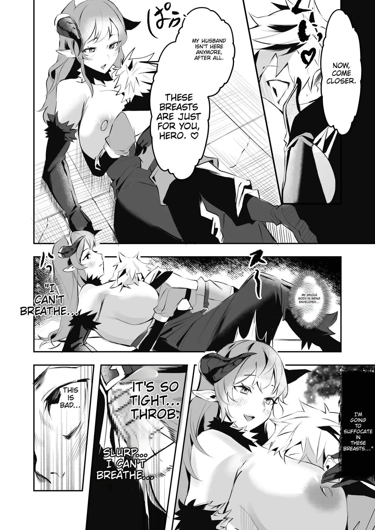 Yuusha-sama no Level Succubus Mama ni Zeenbu Choudai | Give It All to Succubus Mommy, Hero-sama — preview page 6