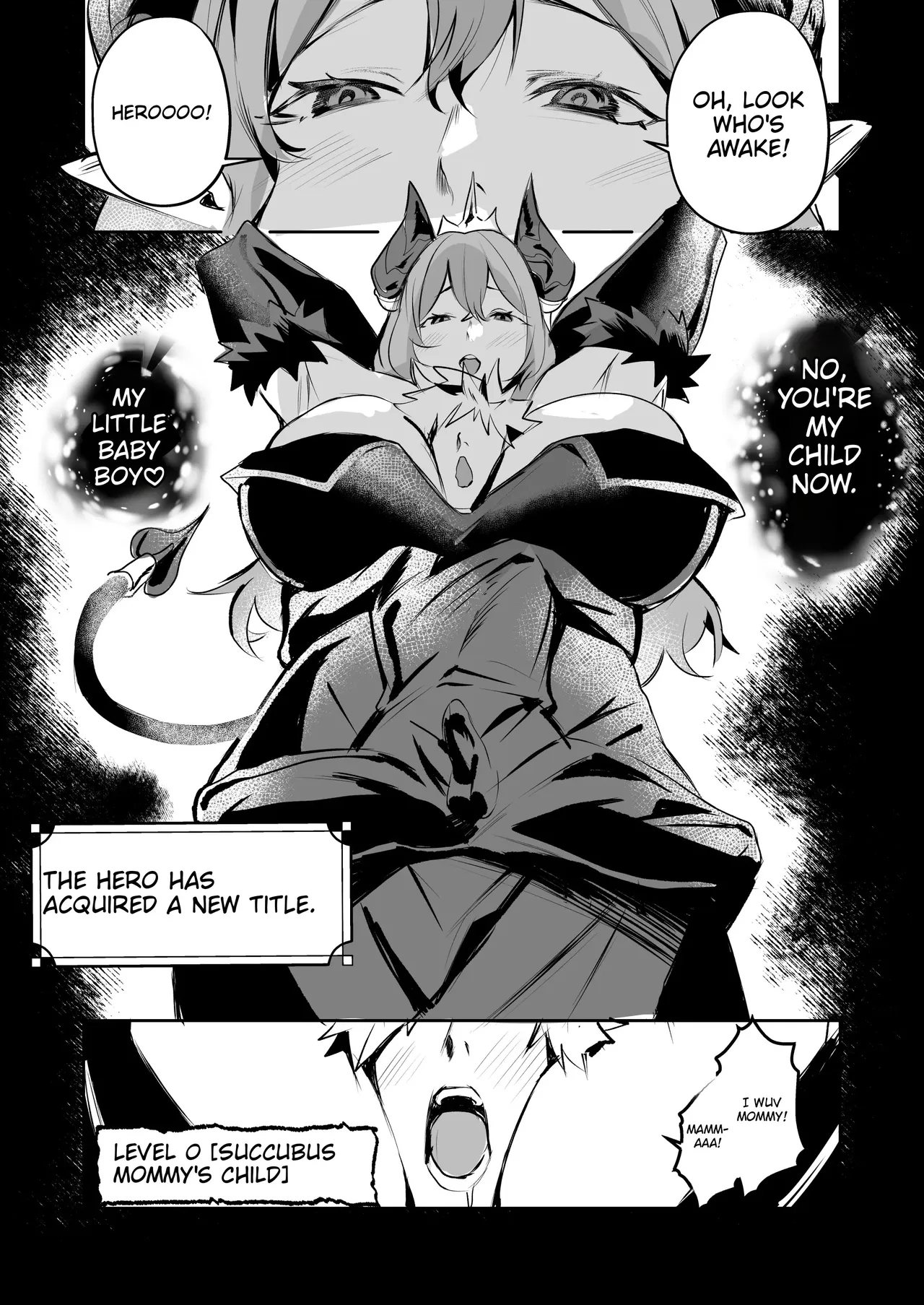 Yuusha-sama no Level Succubus Mama ni Zeenbu Choudai | Give It All to Succubus Mommy, Hero-sama — preview page 14