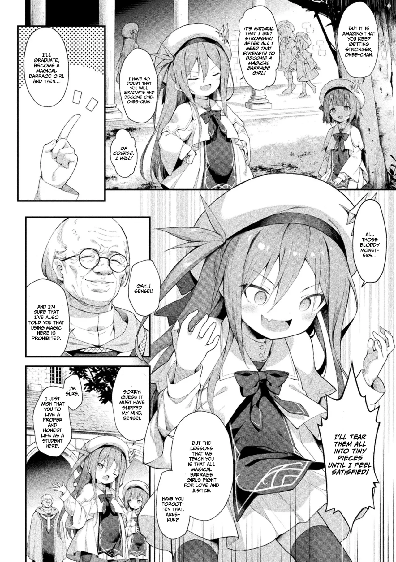 Mahou Shoujo Siesta Ch. 1 | Magical Barrage Girl Siesta Ch. 1 — preview page 2