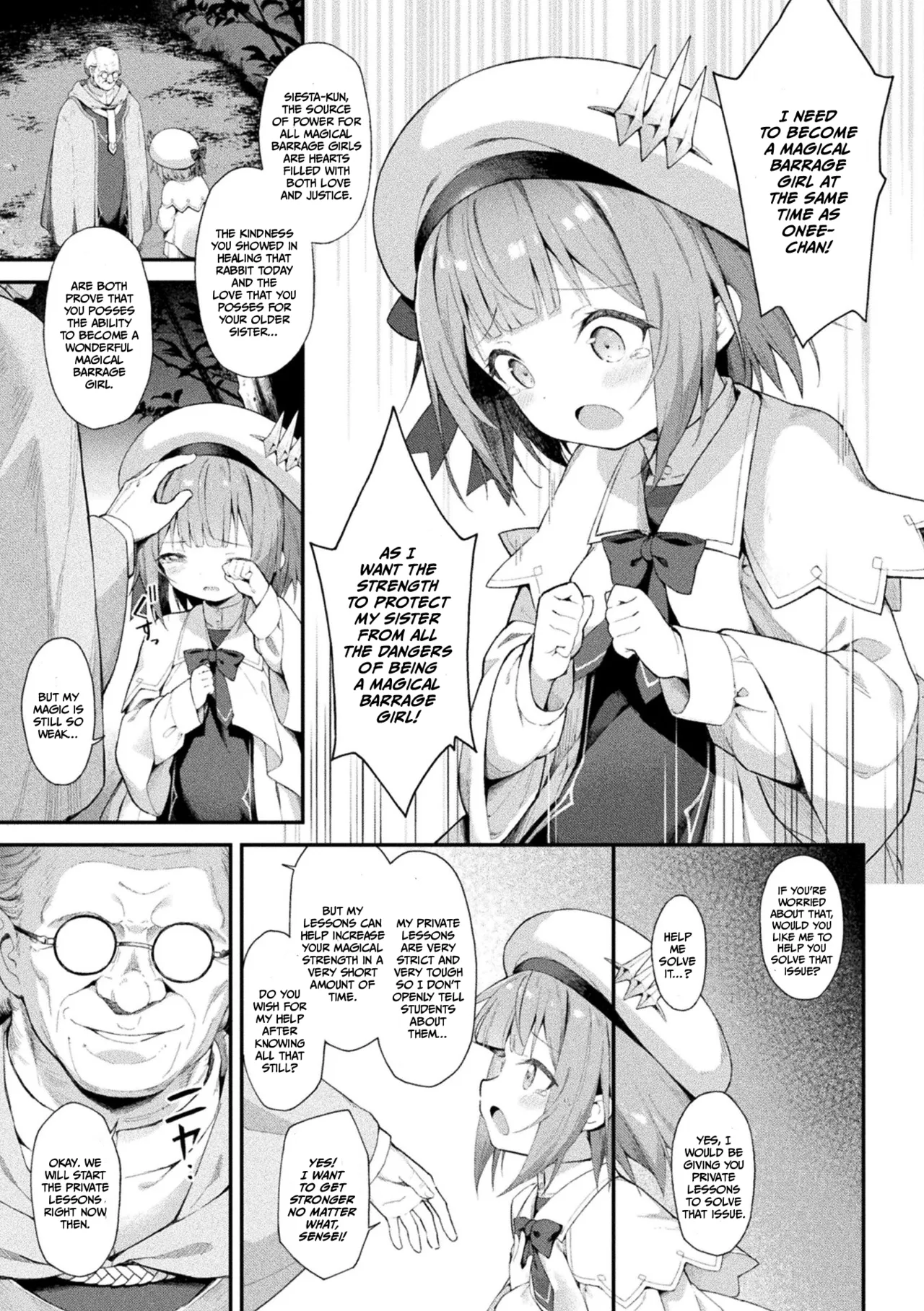 Mahou Shoujo Siesta Ch. 1 | Magical Barrage Girl Siesta Ch. 1 — preview page 5