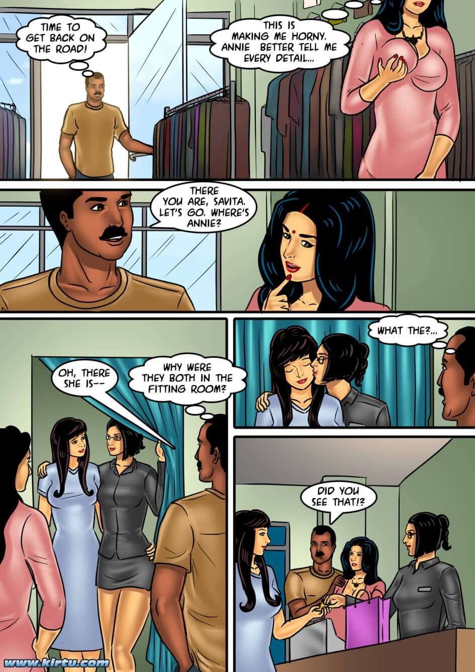 Savita Bhabhi 61 – Sex On The Beach — preview page 11