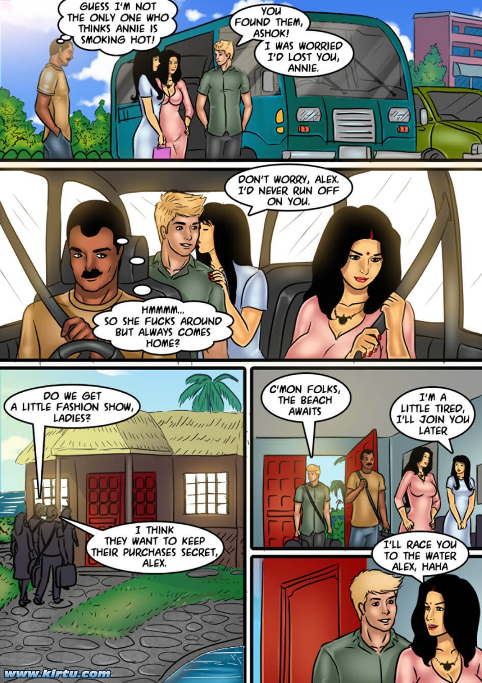 Savita Bhabhi 61 – Sex On The Beach — preview page 12