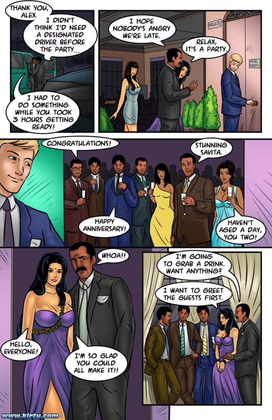 Savita Bhabhi 62 – The Anniversary Party — preview page 3