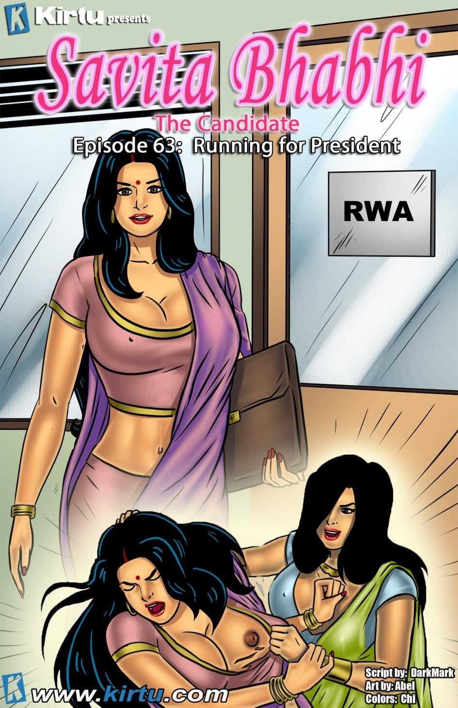 Savita Bhabhi 63 – Running For President — preview page 1