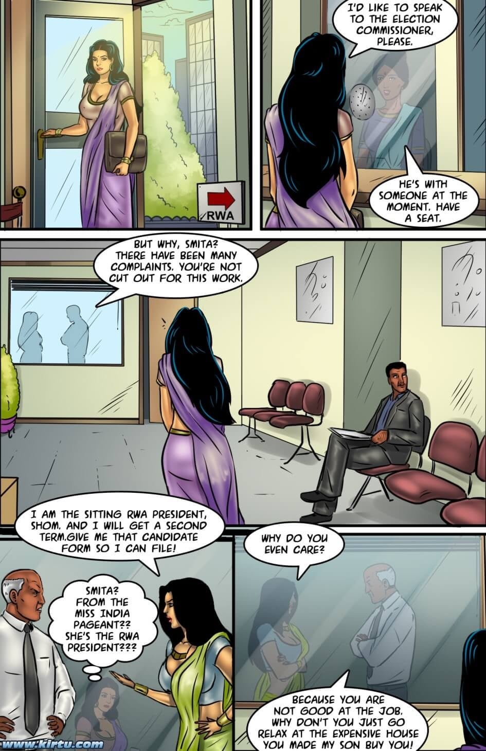 Savita Bhabhi 63 – Running For President — preview page 12