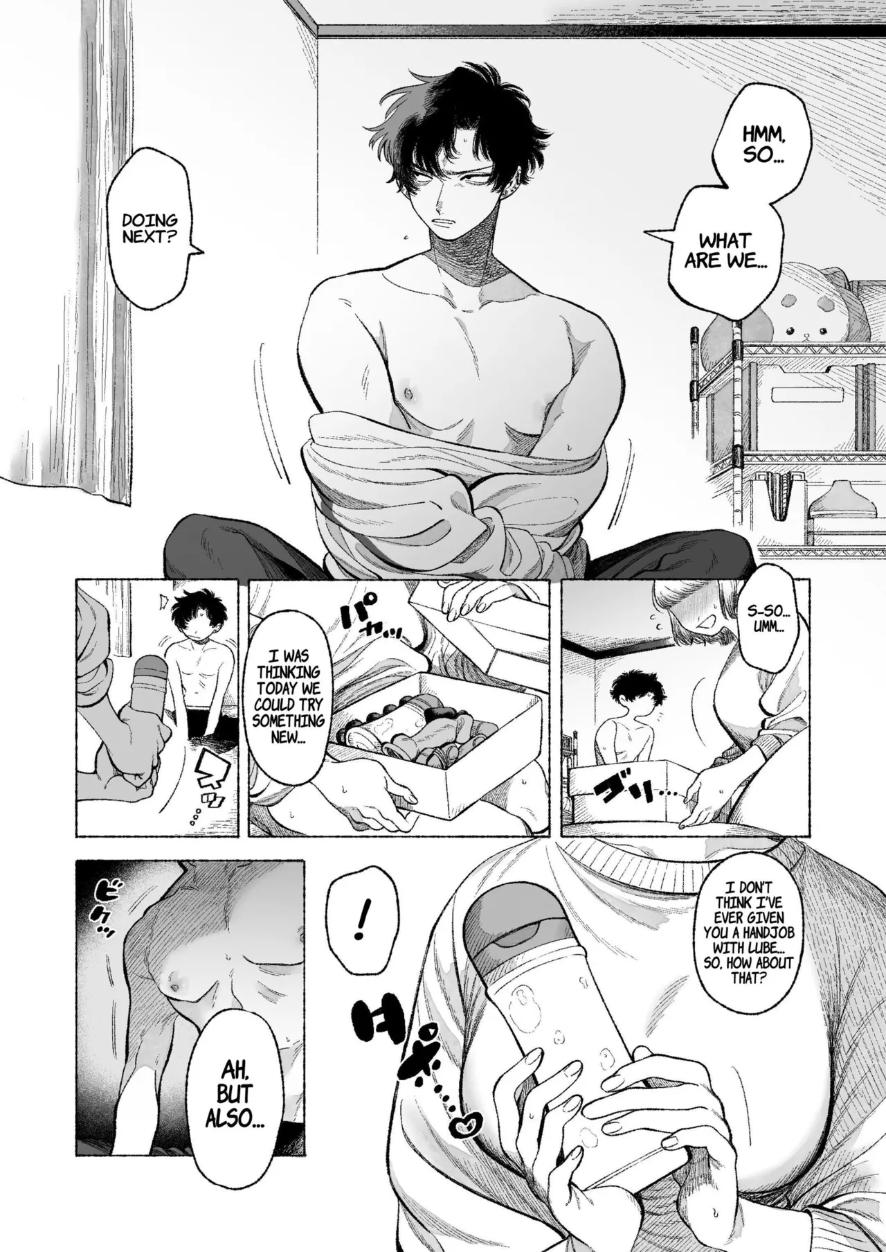 Tetsu-kun datte Semeraretai? ~Do-S Kareshi no Chiikubi wa Ijirareru no o Nozonderu~ | My Sadistic Boyfriend Tetsu-kun Wants Me To Tease His Nipples! – Chapter 1 – page 24