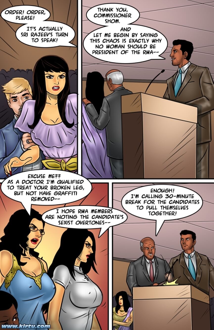 Savita Bhabhi 65 – Stuffing The Ballot Boxes — preview page 10