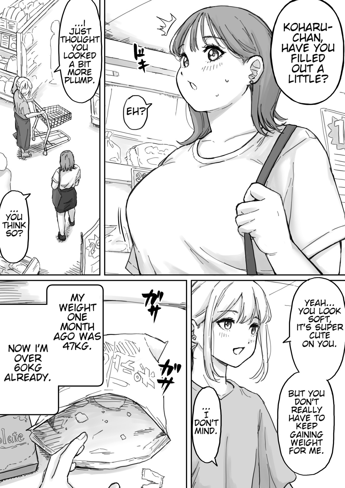 My Femboy Boyfriend has a Fat Fetish — preview page 5