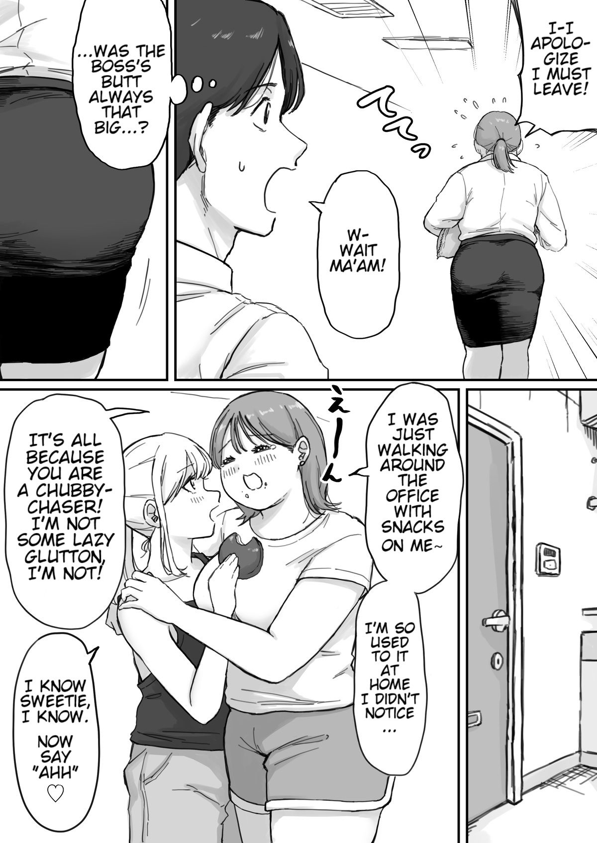 My Femboy Boyfriend has a Fat Fetish — preview page 10