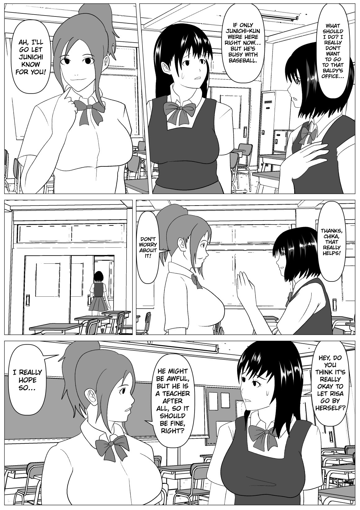 Anshin shite Nani mo Sarenakatta kara – Chapter 1 – page 35