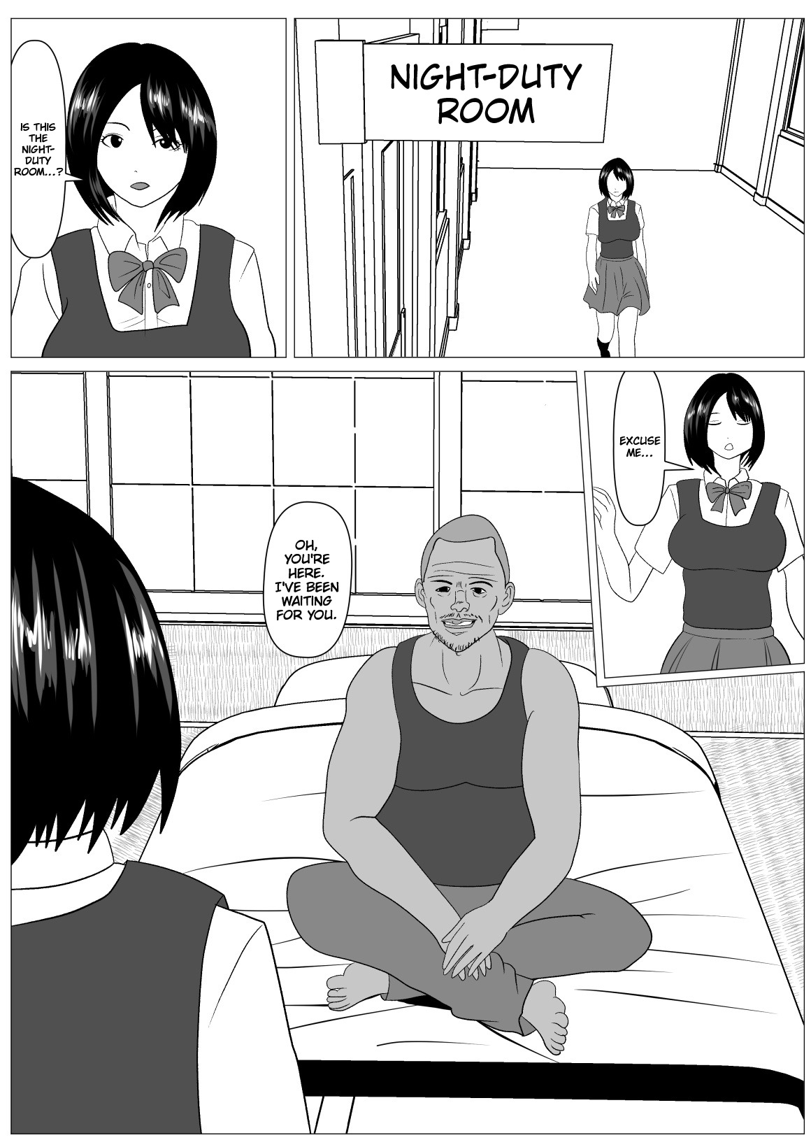 Anshin shite Nani mo Sarenakatta kara – Chapter 1 – page 36