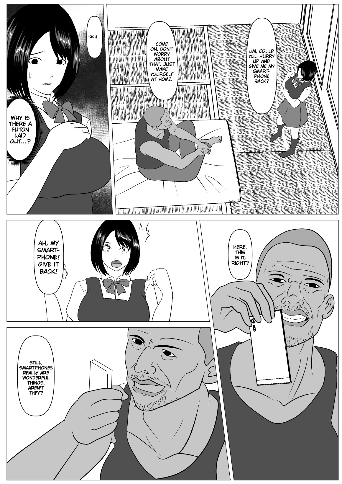 Anshin shite Nani mo Sarenakatta kara – Chapter 1 – page 37