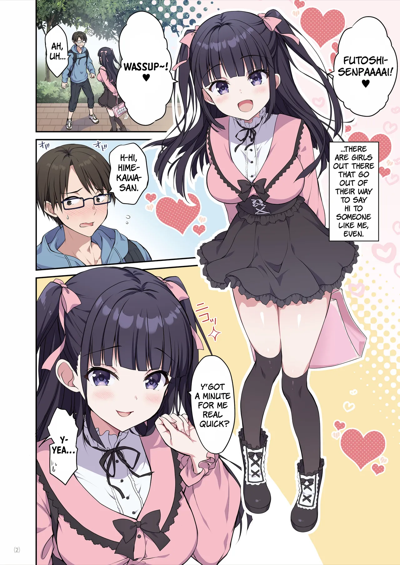 Azatokute Kawaii Jirai-kei Joshi ni Seishi mo Okane mo Chuuchuu Saremashita | This Cunningly Cute Jirai-kei Girl Is Gonna Suck Me Dry! — preview page 3