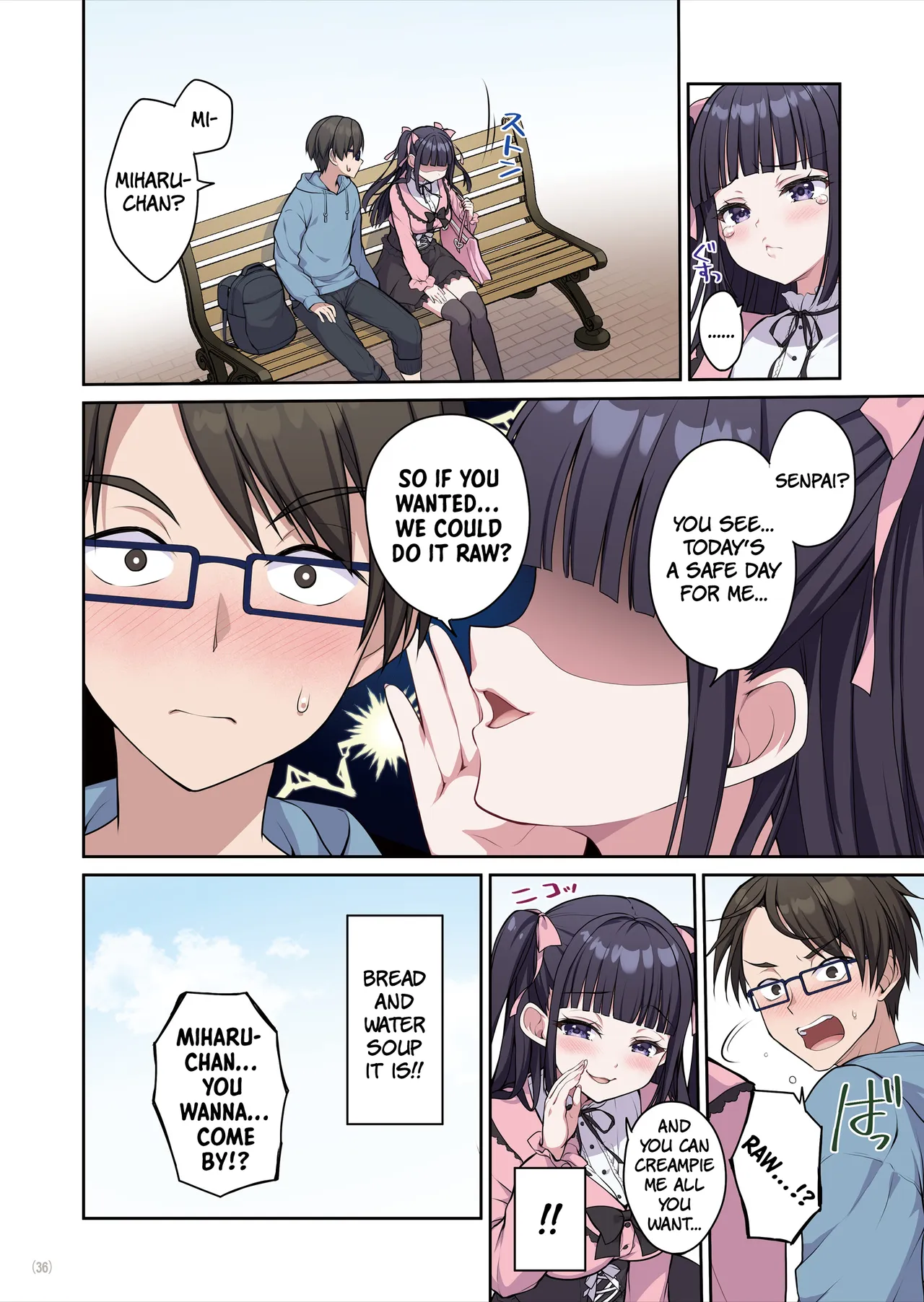 Azatokute Kawaii Jirai-kei Joshi ni Seishi mo Okane mo Chuuchuu Saremashita | This Cunningly Cute Jirai-kei Girl Is Gonna Suck Me Dry! – Chapter 1 – page 37