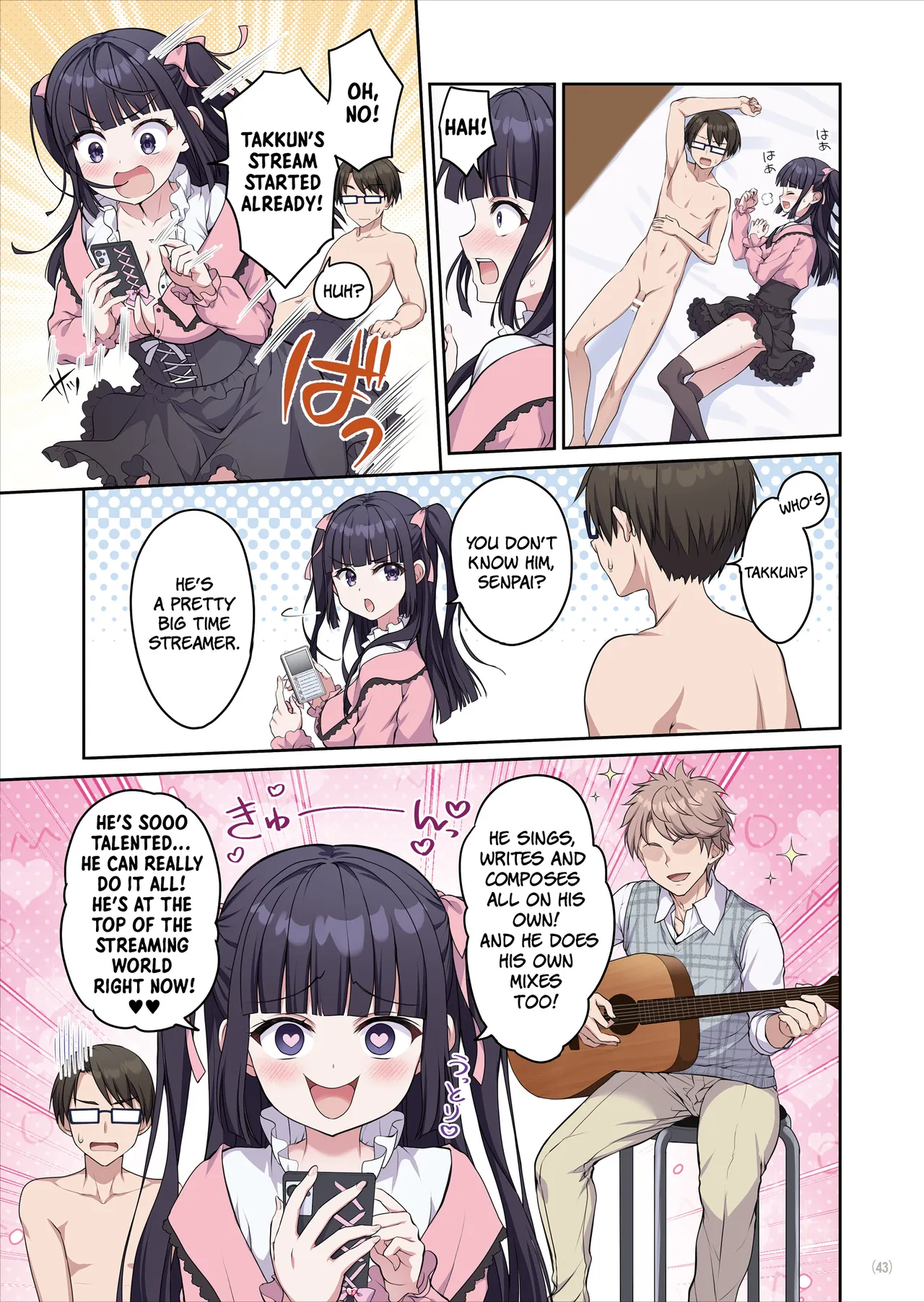 Azatokute Kawaii Jirai-kei Joshi ni Seishi mo Okane mo Chuuchuu Saremashita | This Cunningly Cute Jirai-kei Girl Is Gonna Suck Me Dry! – Chapter 1 – page 44