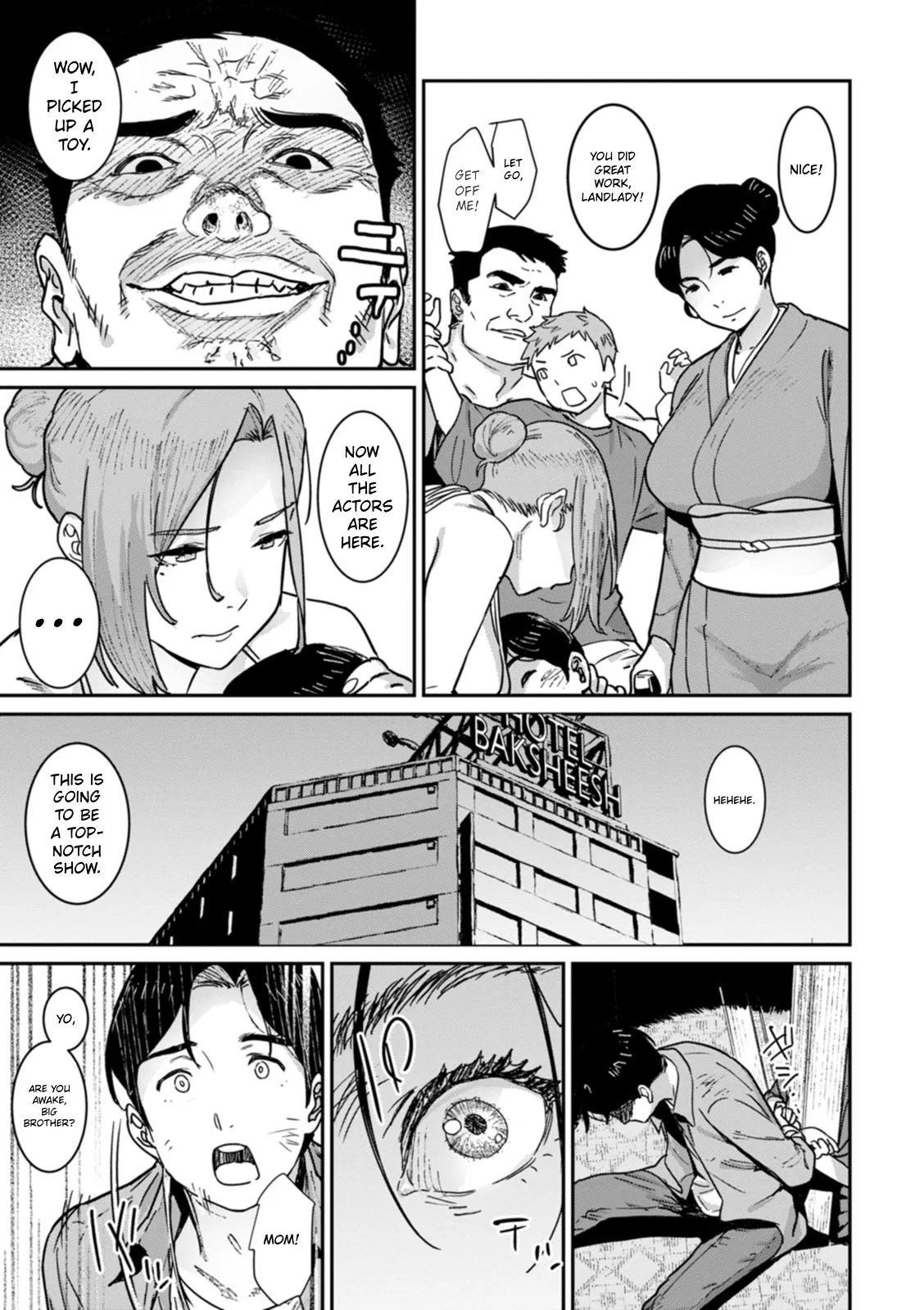 Rakujitsu no Haha | The Mother of the Day – Chapter 1 – page 122