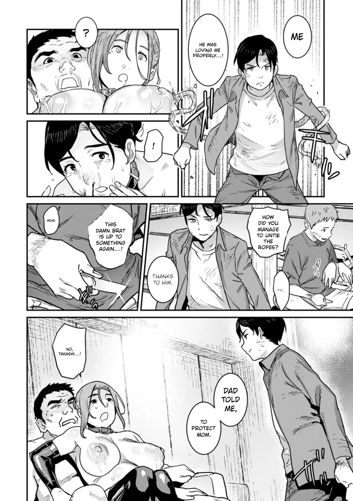 Rakujitsu no Haha | The Mother of the Day – Chapter 1 – page 133
