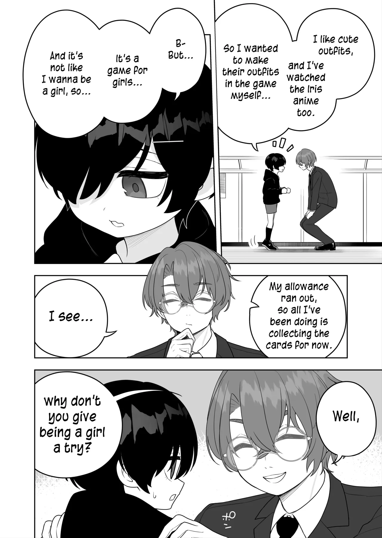 Jojimuke Game ni Akogareteita Otokonoko o Rippa na Onnanoko ni Shite Ageru Hanashi — preview page 4