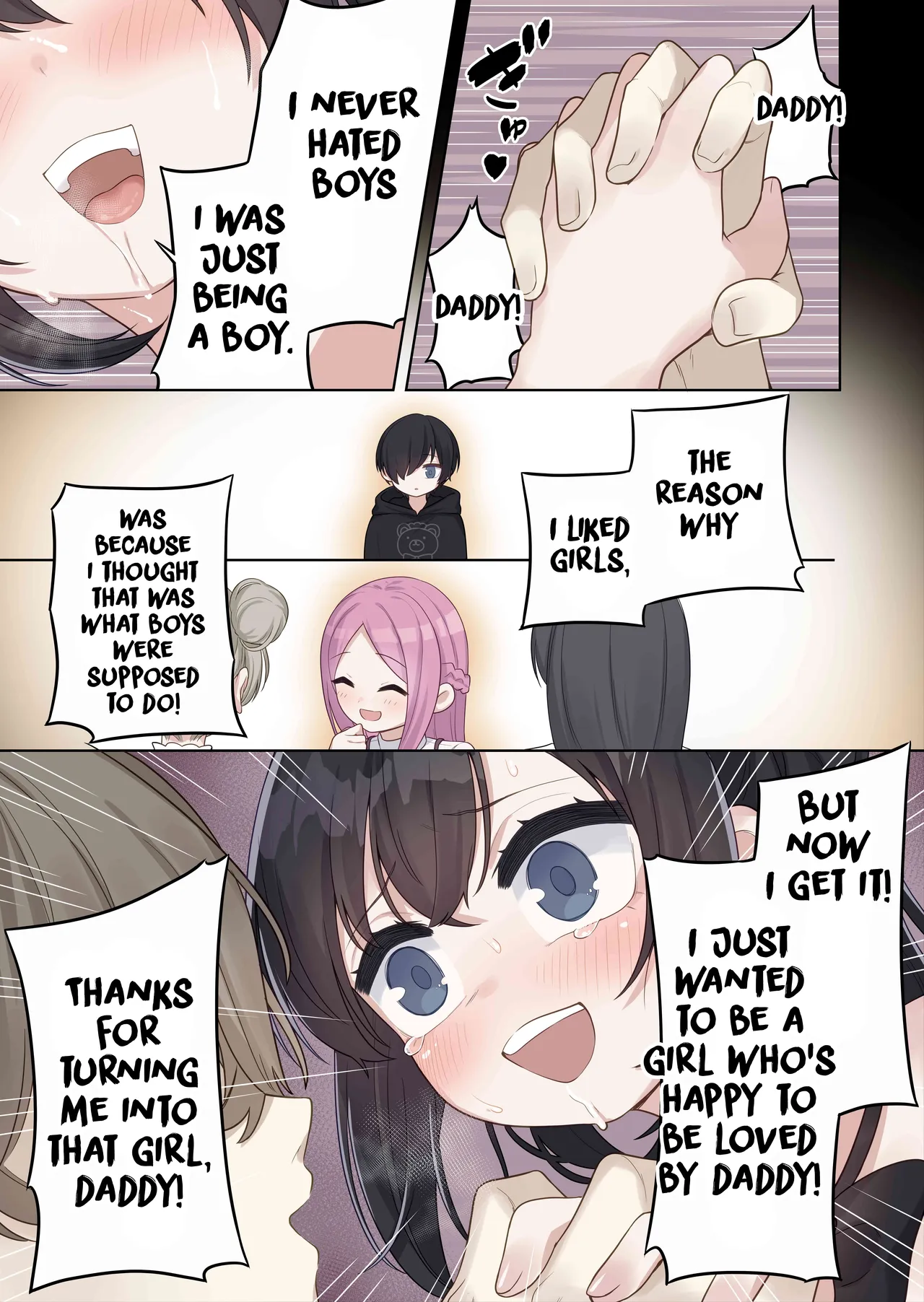 Jojimuke Game ni Akogareteita Otokonoko o Rippa na Onnanoko ni Shite Ageru Hanashi – Chapter 1 – page 31