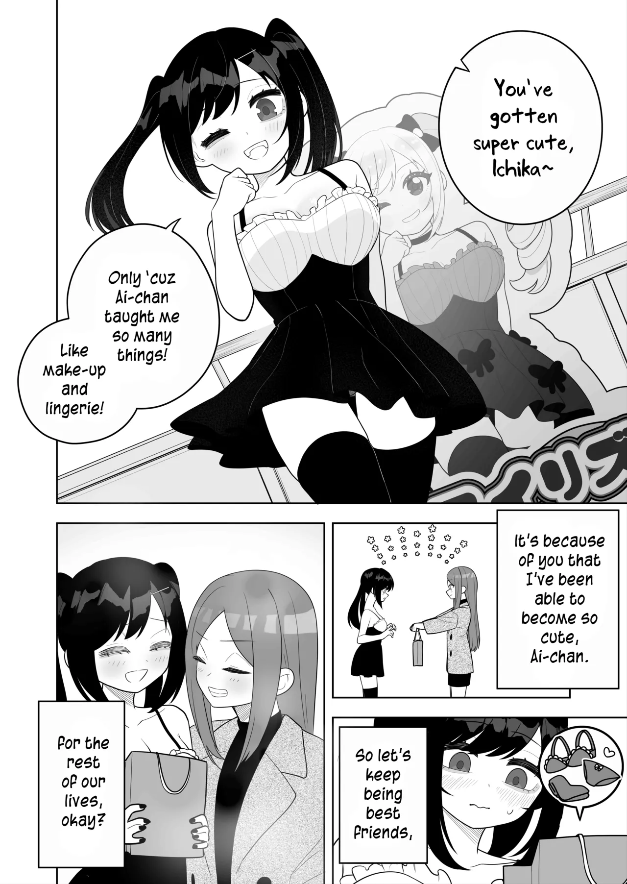 Jojimuke Game ni Akogareteita Otokonoko o Rippa na Onnanoko ni Shite Ageru Hanashi – Chapter 1 – page 36