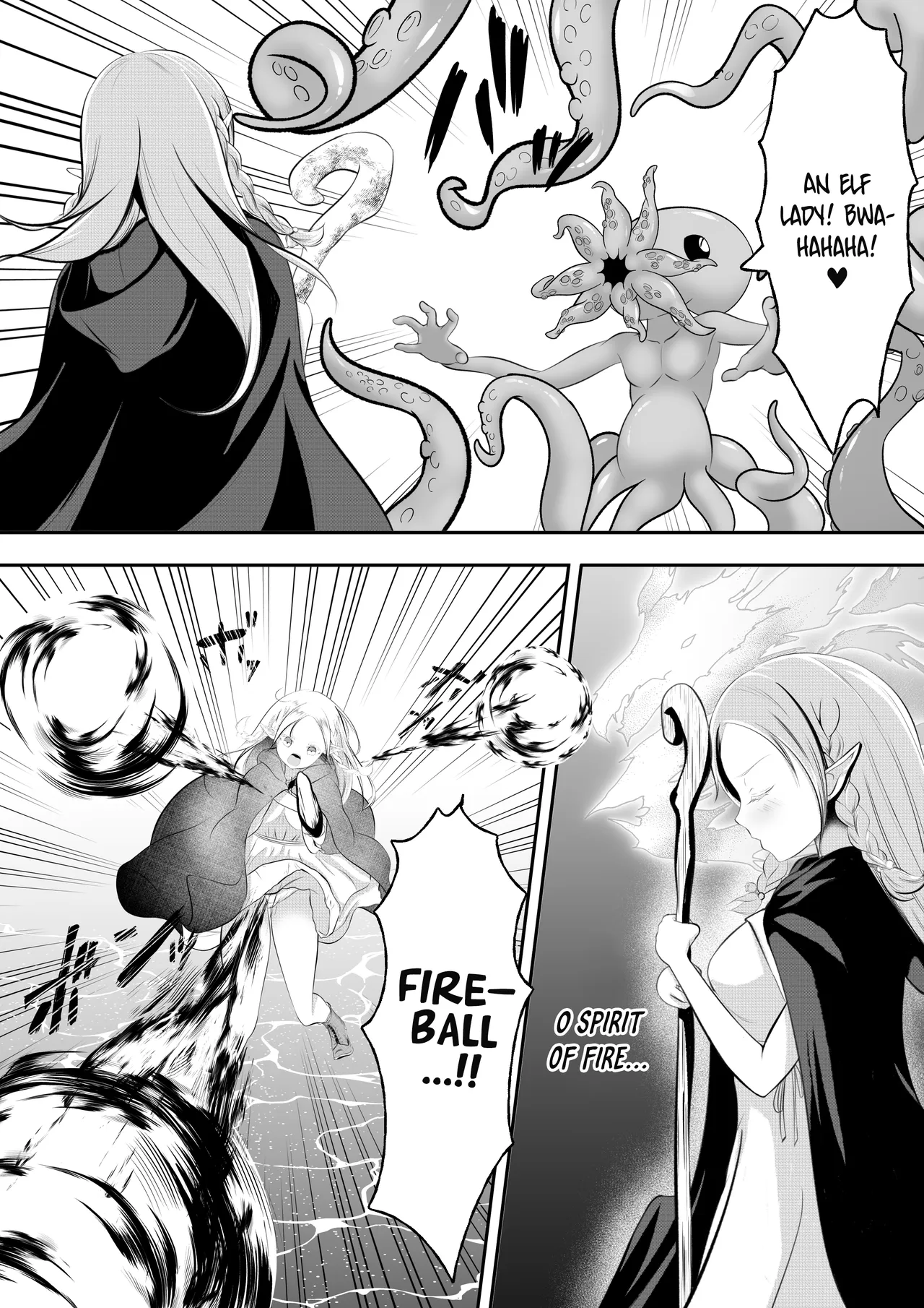 Elf Haiboku Octopacus Shokushu Kangoku — preview page 6