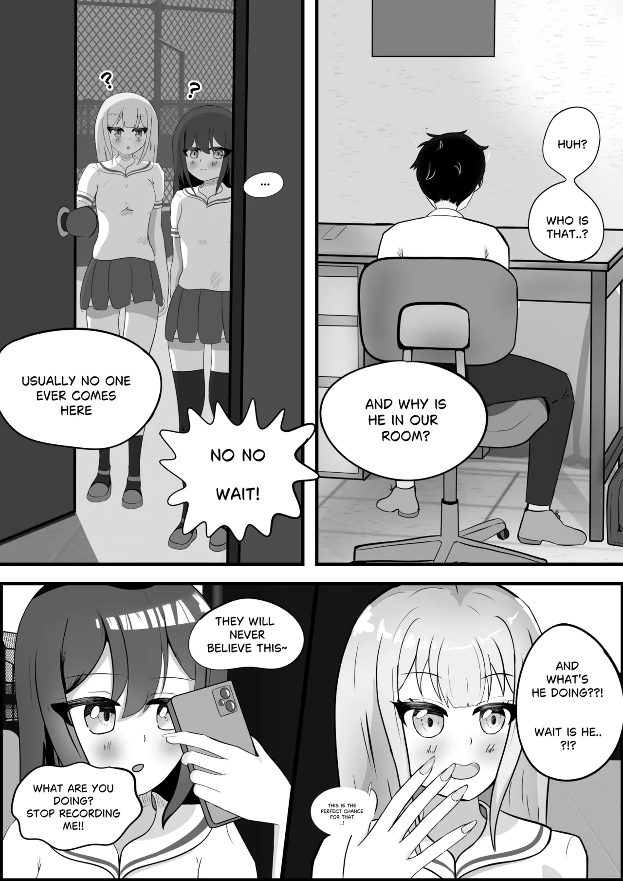 The “Masturbating at School” Club! — preview page 3
