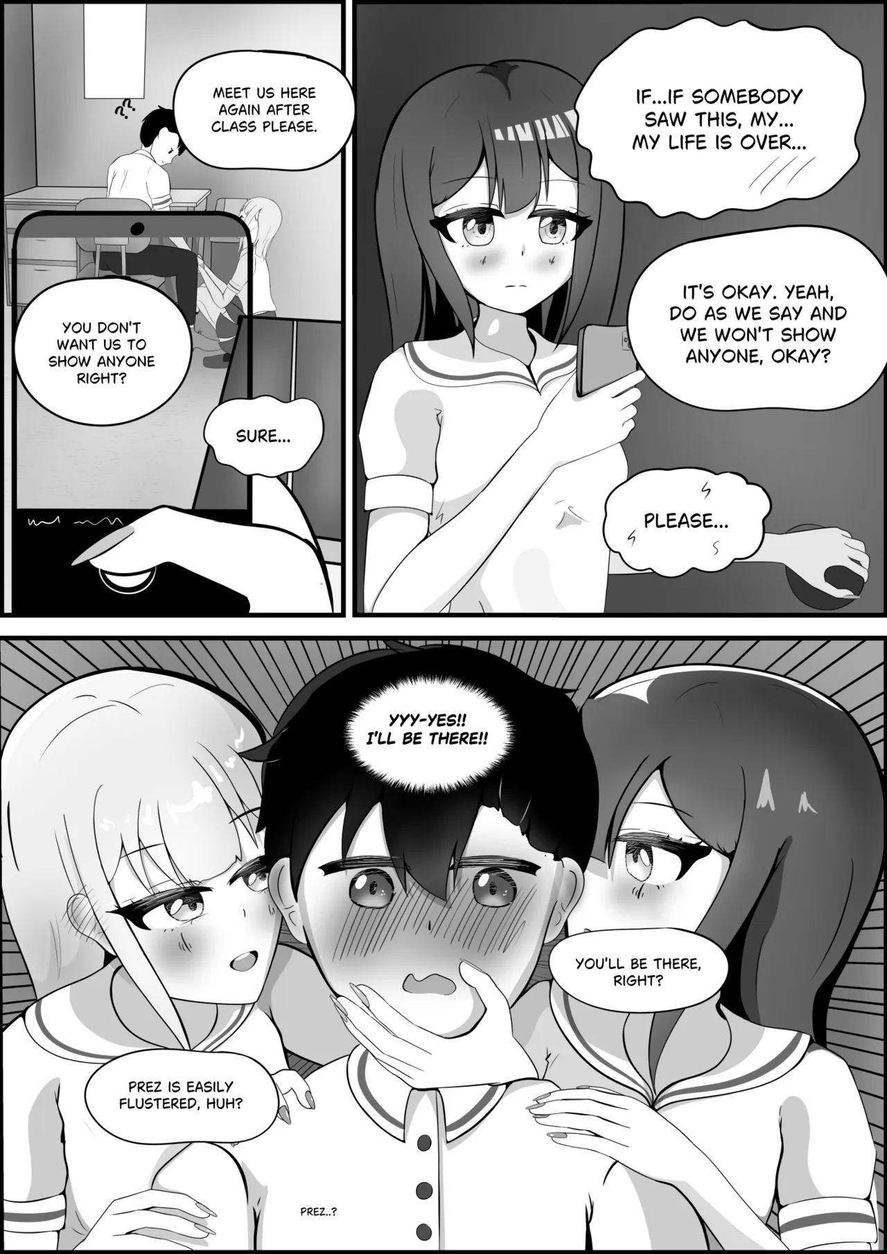 The “Masturbating at School” Club! — preview page 4