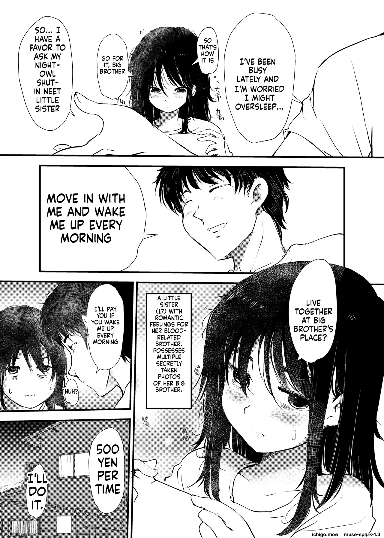 Maiasa Imouto ga Onii-chan o Okosu dake no Ohanashi — preview page 2