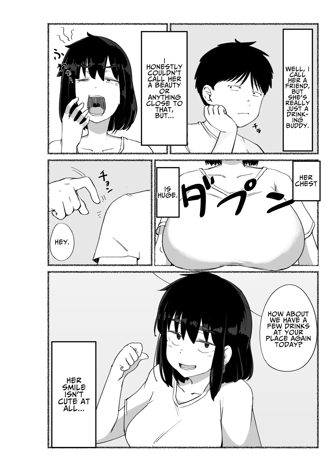 Zubora na Onna Tomodachi no Naka ni Dashite Mita | I Tried Cumming Inside My Slovenly Female Friend — preview page 4