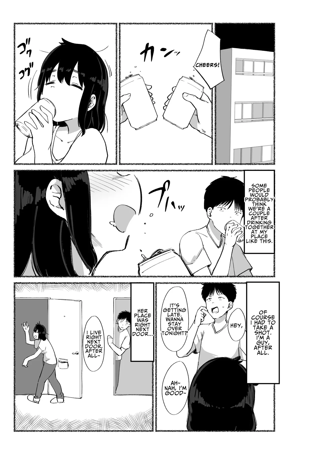 Zubora na Onna Tomodachi no Naka ni Dashite Mita | I Tried Cumming Inside My Slovenly Female Friend — preview page 5