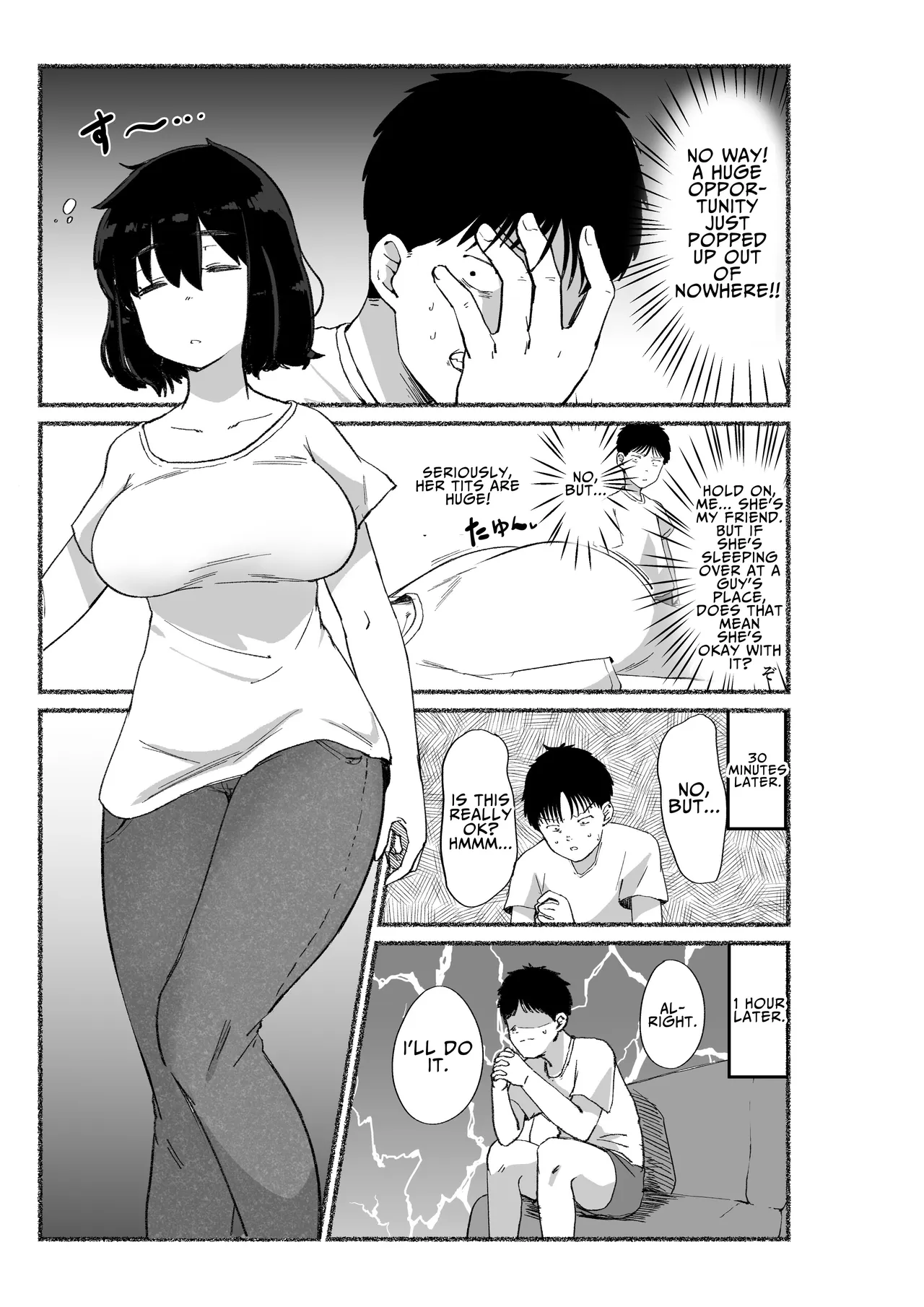 Zubora na Onna Tomodachi no Naka ni Dashite Mita | I Tried Cumming Inside My Slovenly Female Friend — preview page 7
