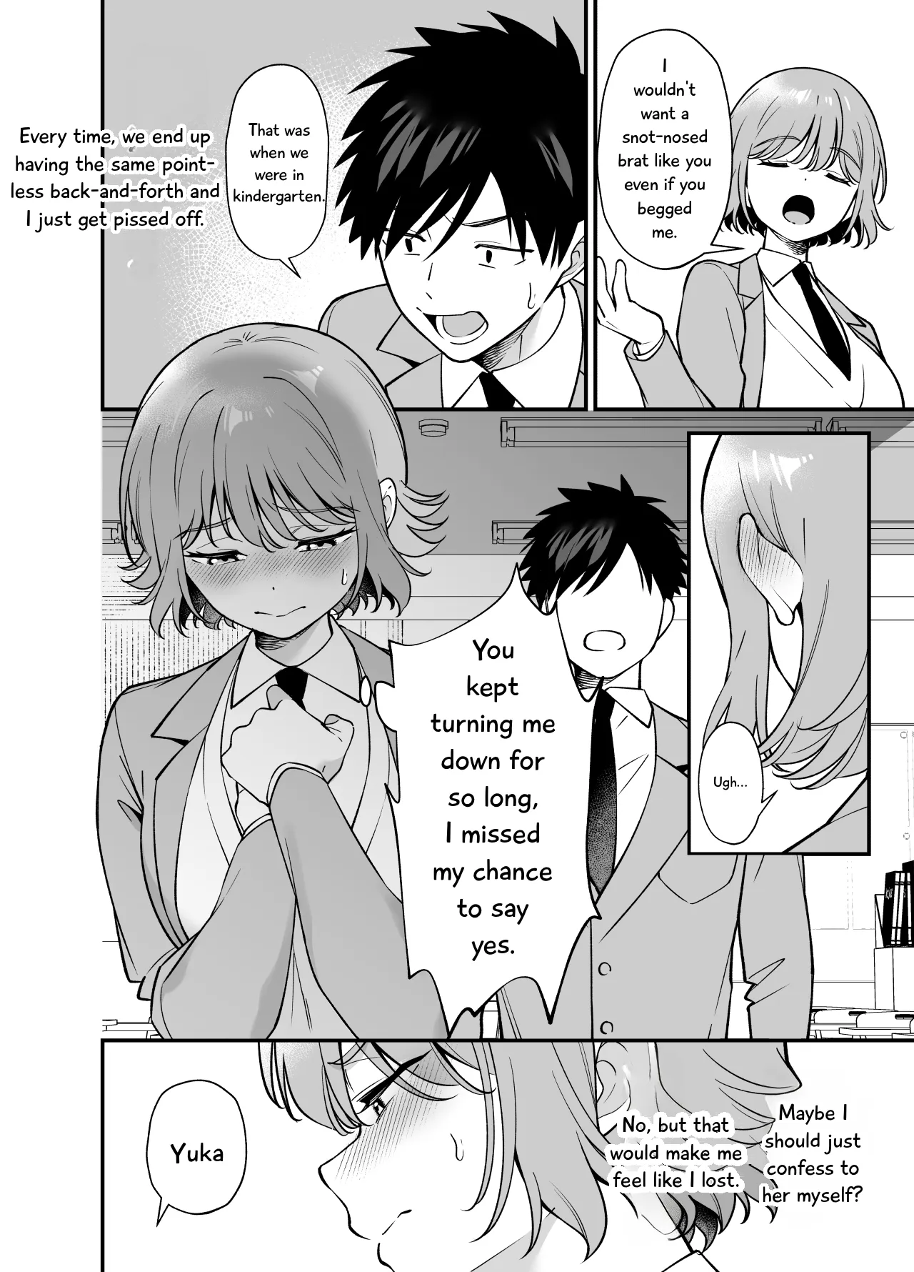 Tsundere Osananajimi ni Saiminjutsu o Kaketara Hanpa ni Jiga ga Nokotteta Hanashi — preview page 4