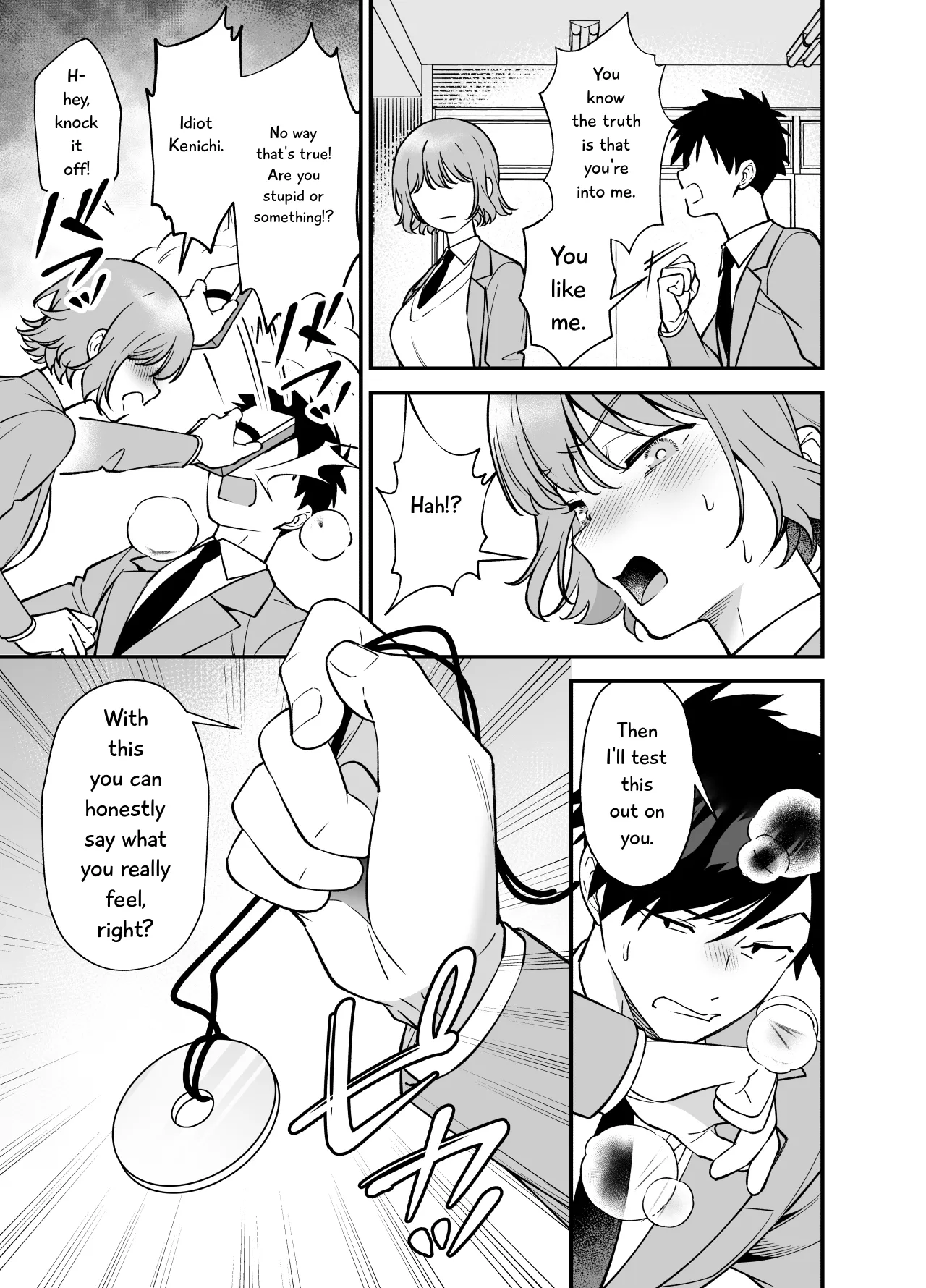 Tsundere Osananajimi ni Saiminjutsu o Kaketara Hanpa ni Jiga ga Nokotteta Hanashi — preview page 5