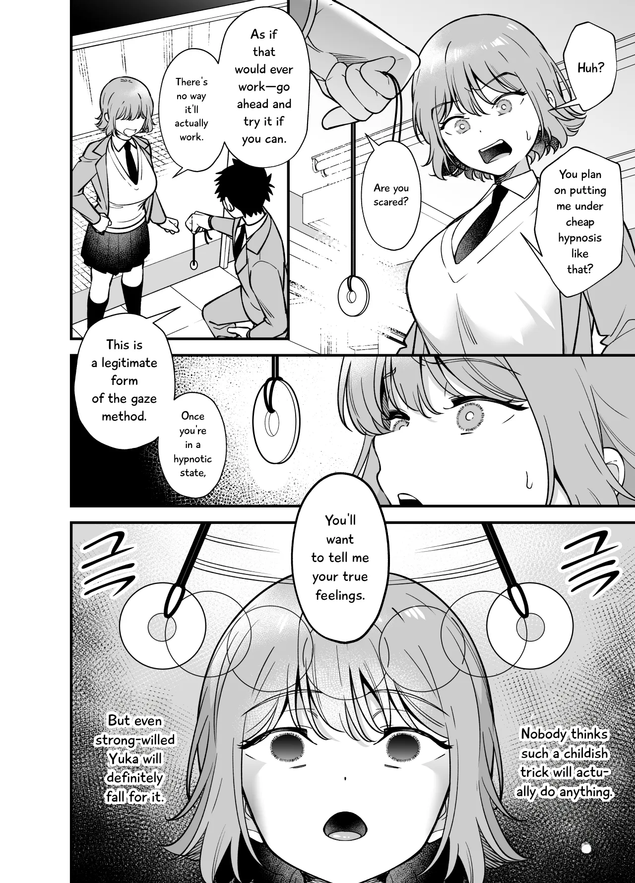 Tsundere Osananajimi ni Saiminjutsu o Kaketara Hanpa ni Jiga ga Nokotteta Hanashi — preview page 6