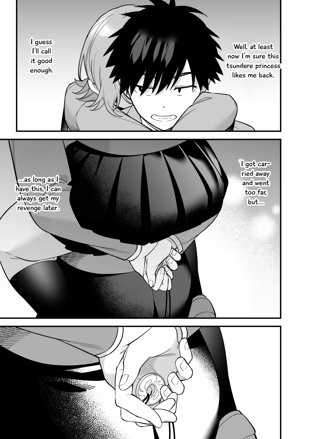 Tsundere Osananajimi ni Saiminjutsu o Kaketara Hanpa ni Jiga ga Nokotteta Hanashi – Chapter 1 – page 41