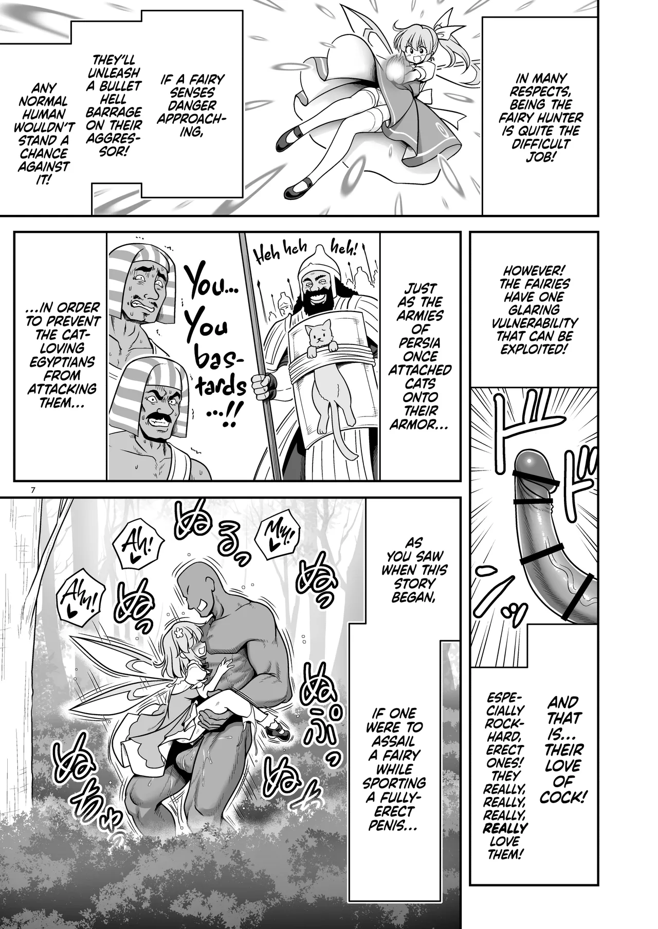 SEX Saikyou Yousei to Yousei Hunter Ojisan | The Sex-Incarnate Fairy & The Fairy Hunter Oji-san — preview page 7