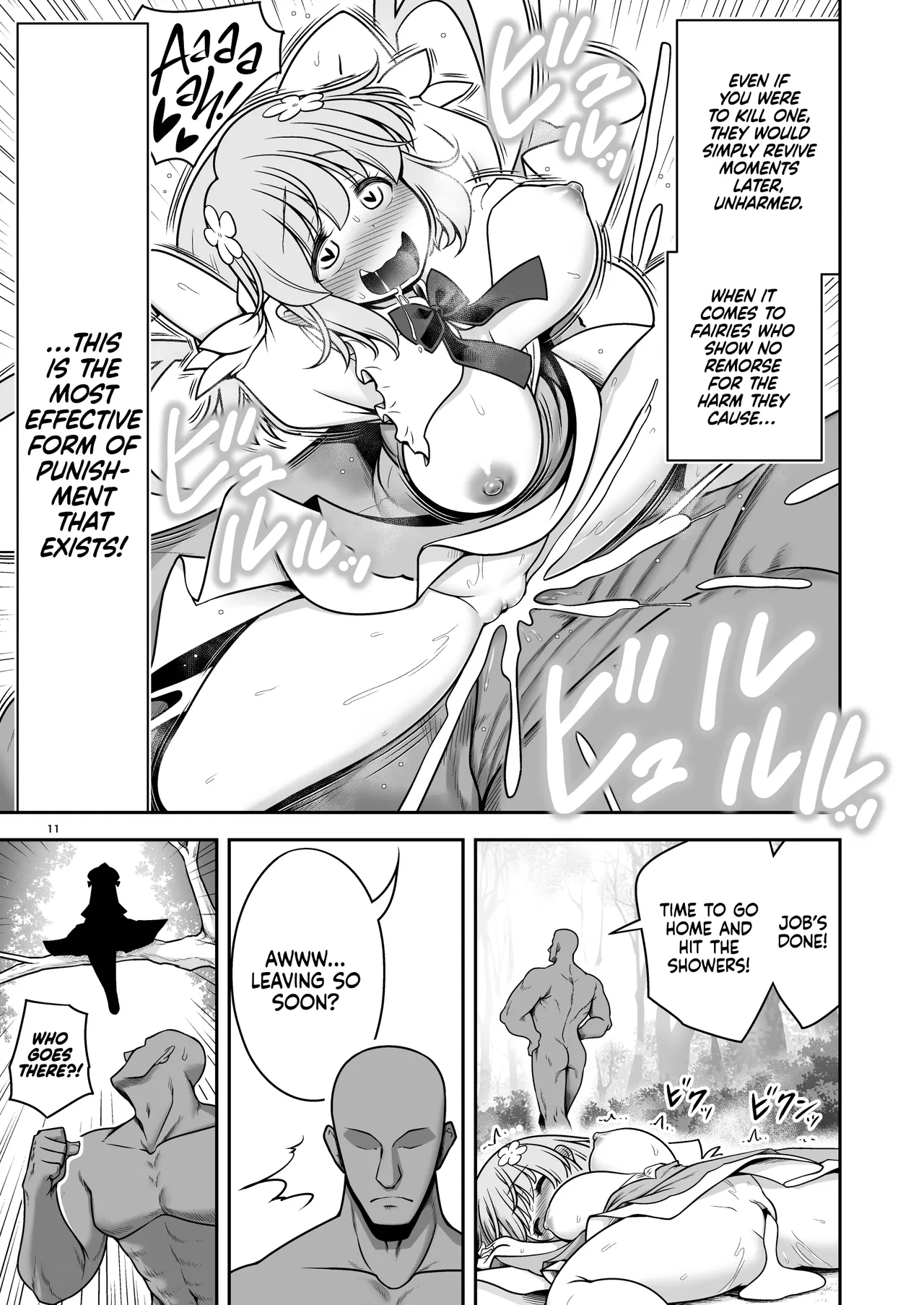SEX Saikyou Yousei to Yousei Hunter Ojisan | The Sex-Incarnate Fairy & The Fairy Hunter Oji-san — preview page 11