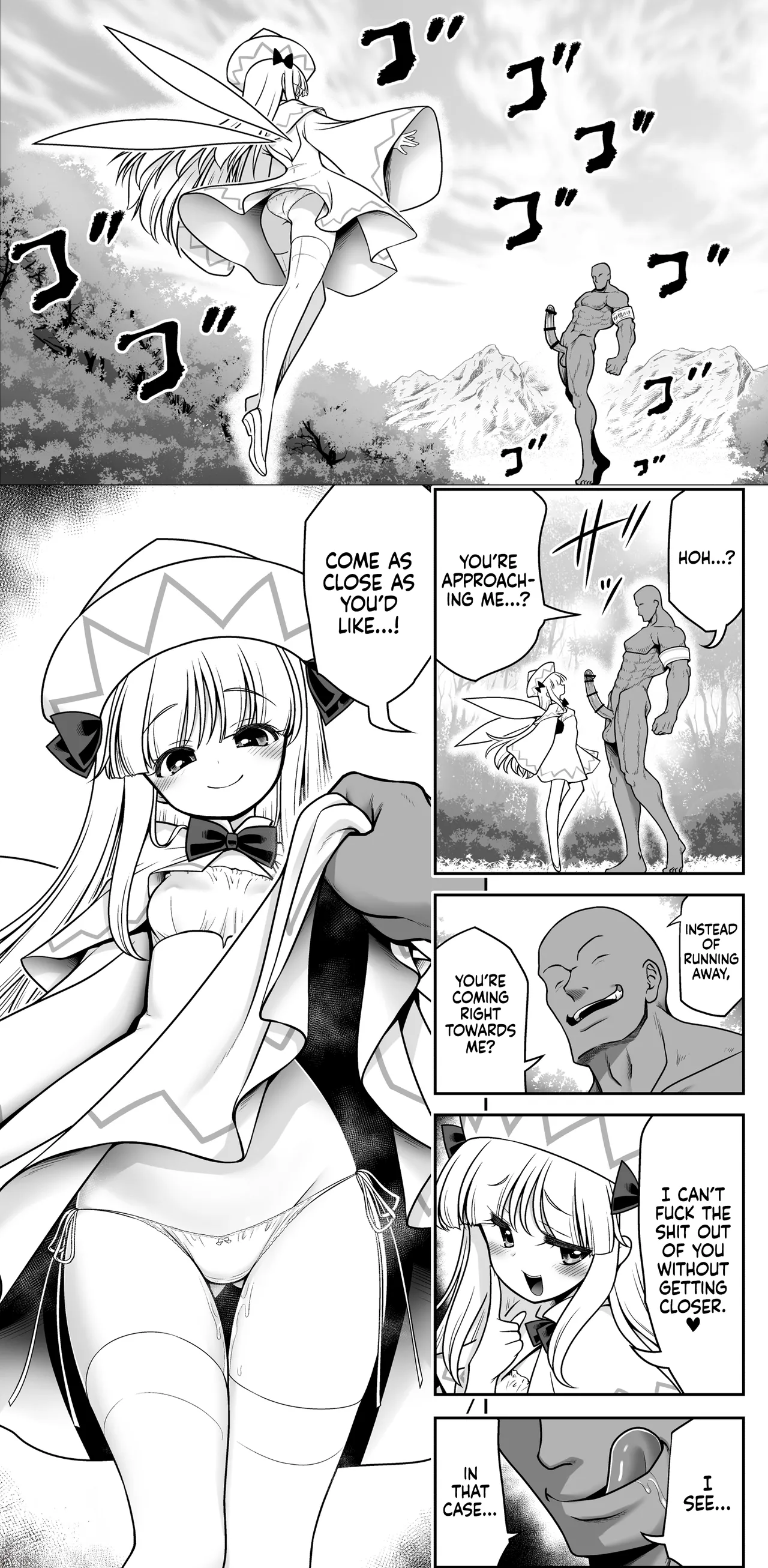 SEX Saikyou Yousei to Yousei Hunter Ojisan | The Sex-Incarnate Fairy & The Fairy Hunter Oji-san – Chapter 1 – page 37