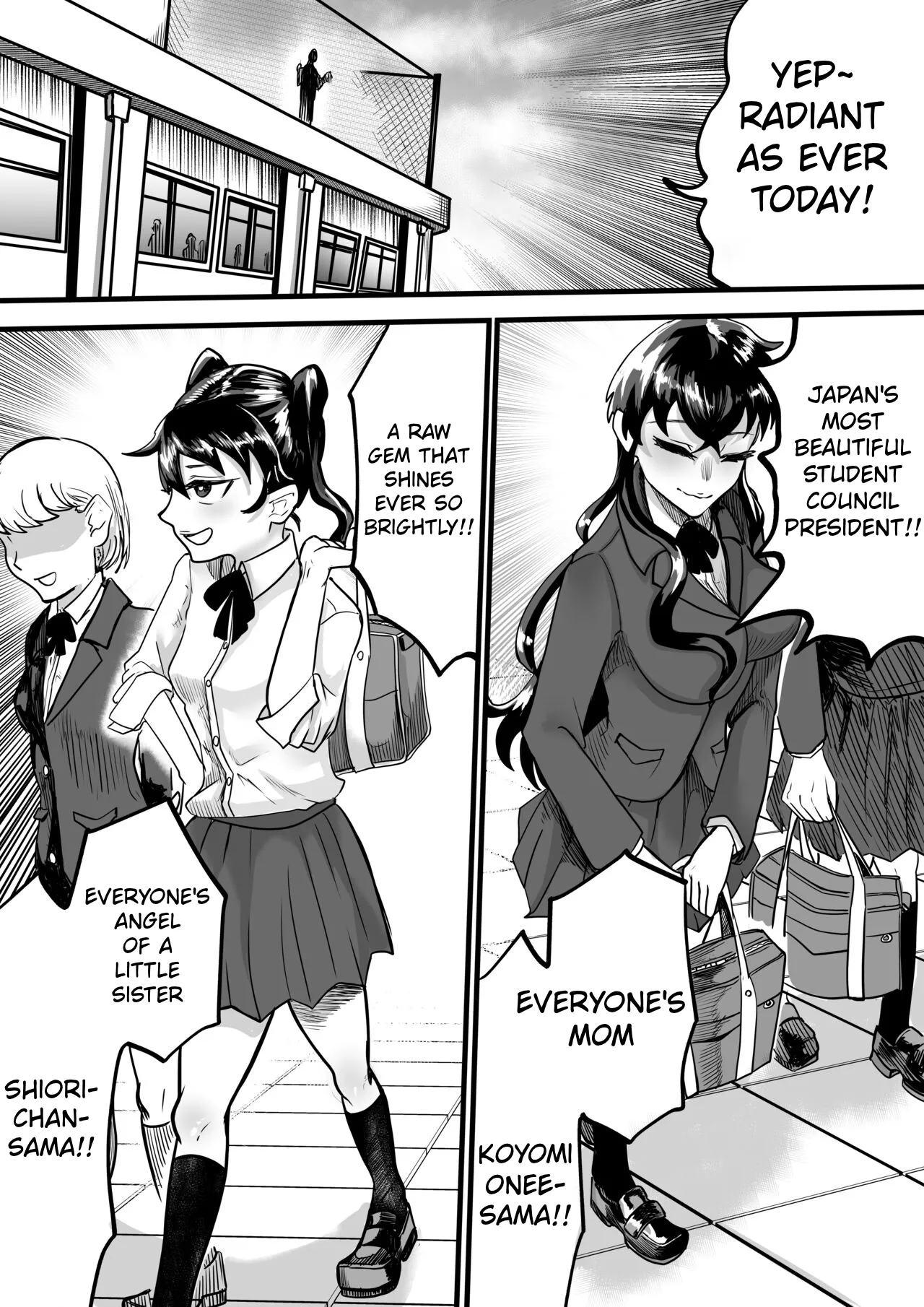 Futari wa Futanari Boku to Ane to Imouto no Himitsu no Kankei — preview page 3