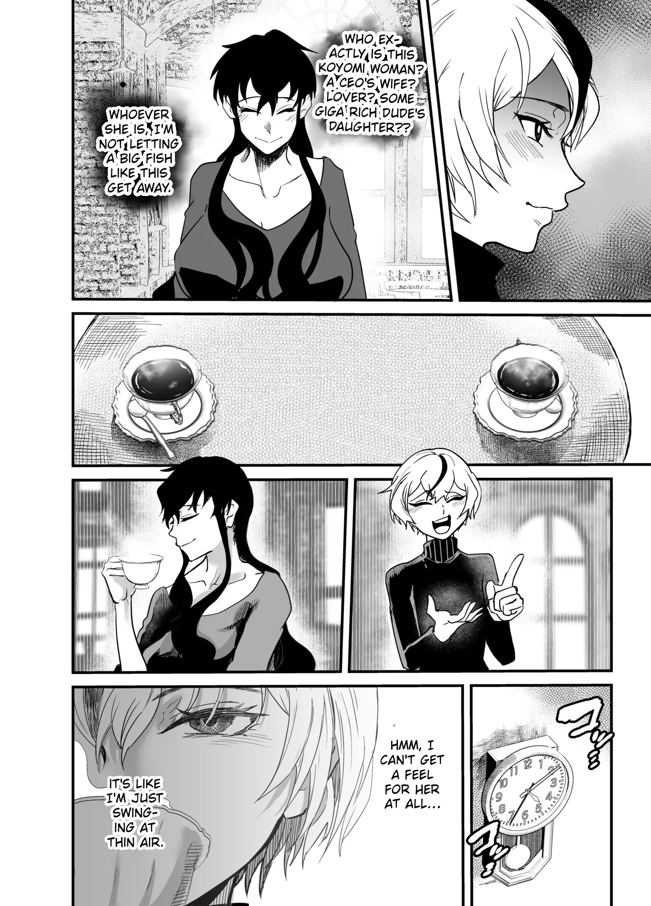 Josei Besshi-kun Futanari Haiboku Katei — preview page 7