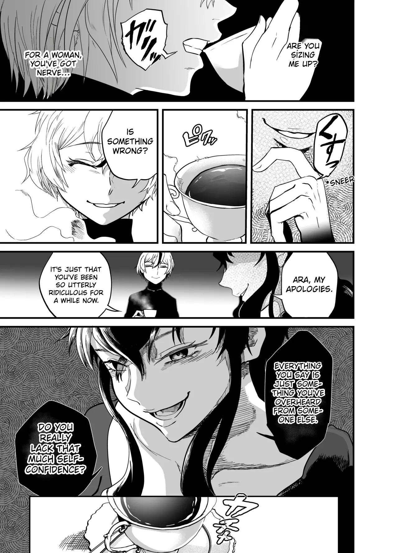 Josei Besshi-kun Futanari Haiboku Katei — preview page 8