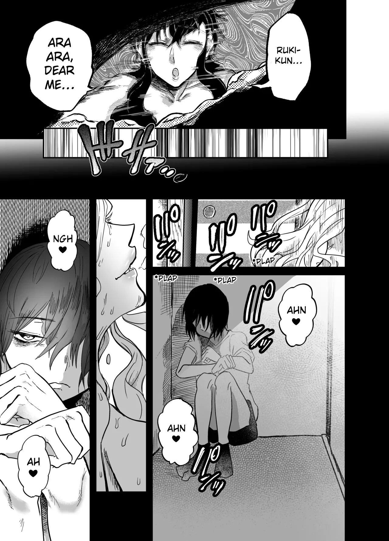 Josei Besshi-kun Futanari Haiboku Katei — preview page 16